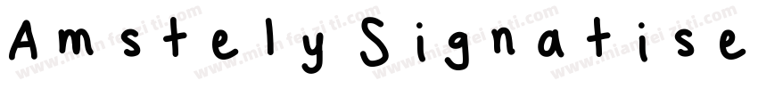 Amstely Signatise字体转换